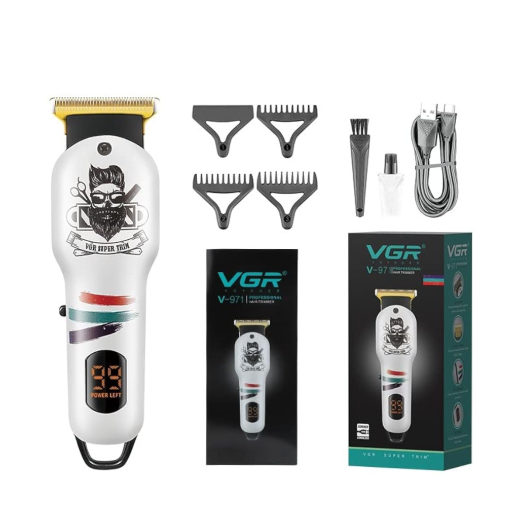 Vgr Professional Rechargeable Cordless Electric Hair Trimmer V97