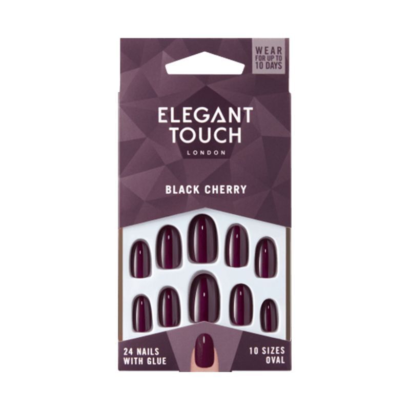 Elegant Touch Colour Nails - Black Cherry, 4020678