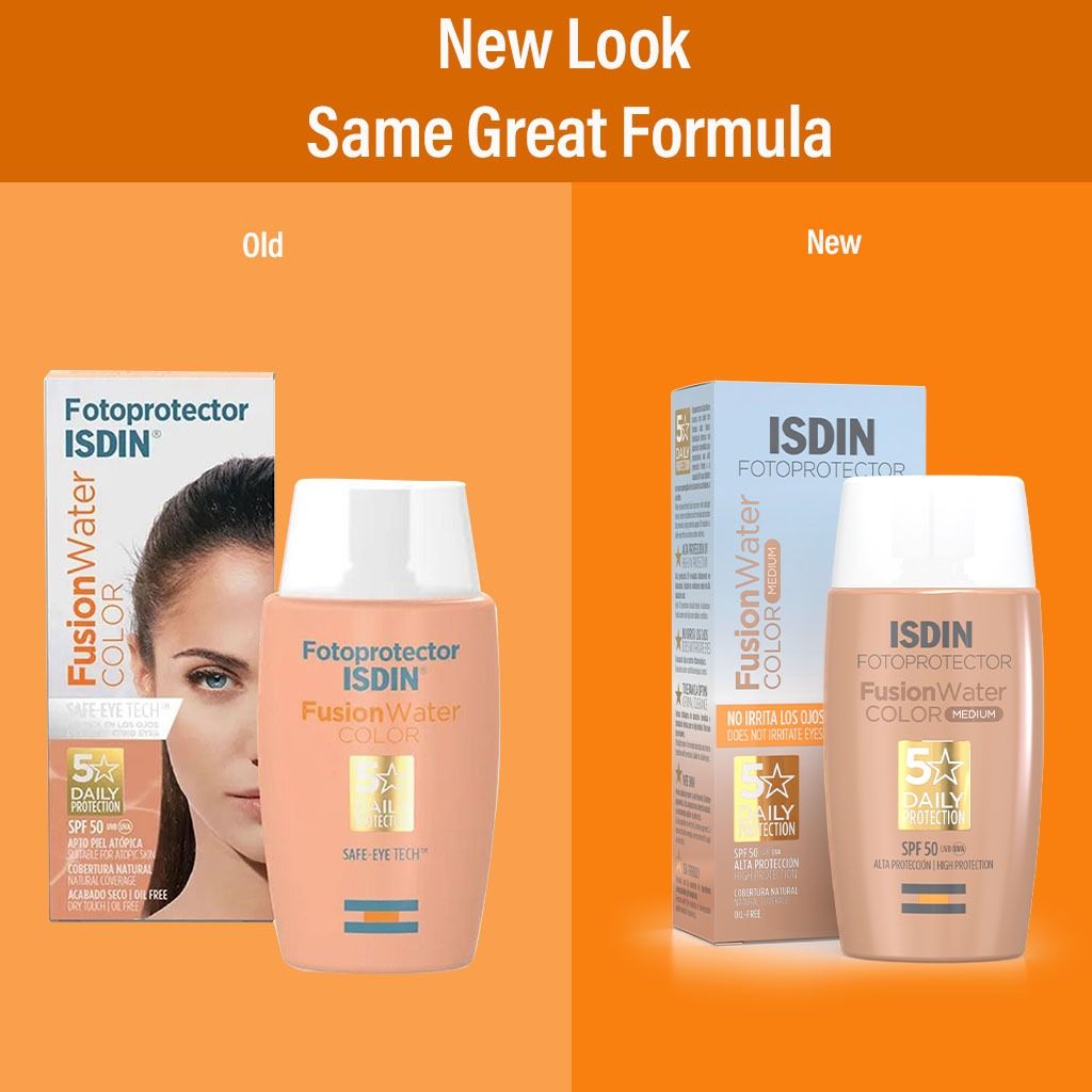 isdin fotoprotector fusion water color spf50+ 50ml view 2