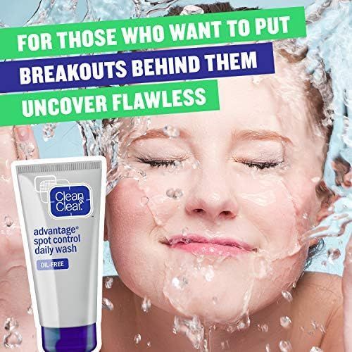 Clean & Clear Advantage Spot Control Daily Face Wash, 150ml - 10