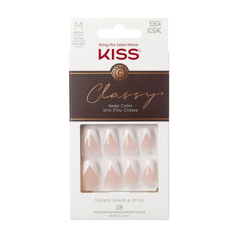 Kiss Classy Nails Medium, 28 Nails