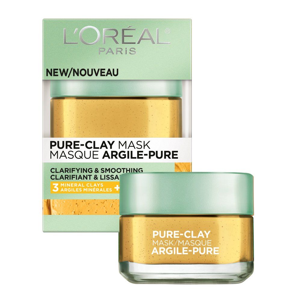 L'Oreal Pure Clay Yuzu Lemon Mask BrighteningYellow 50 ml