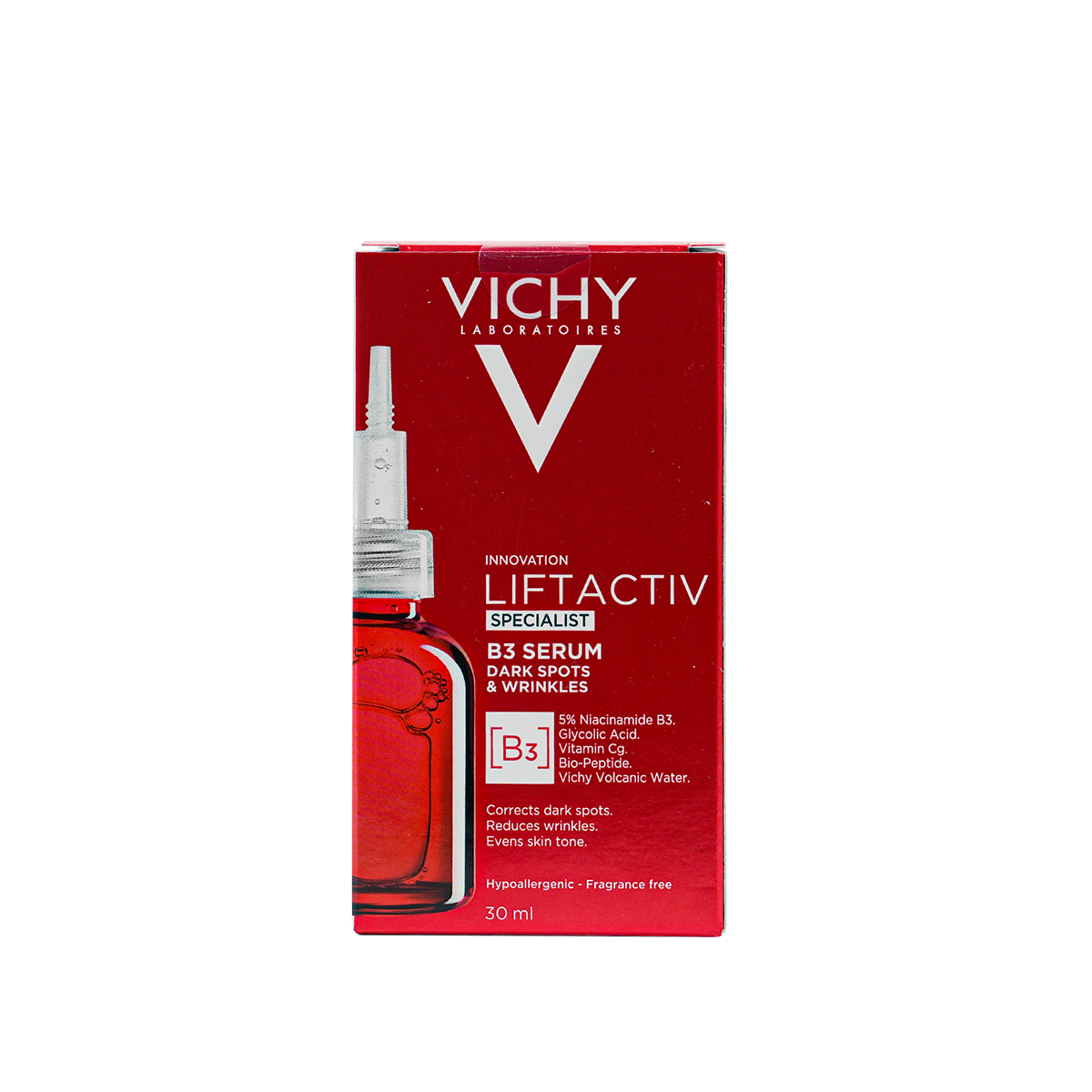 Vichy Liftactiv Specialist B3 Anti Aging Serum for Dark Spots & Wrinkles with Niacinamide, 30ml
