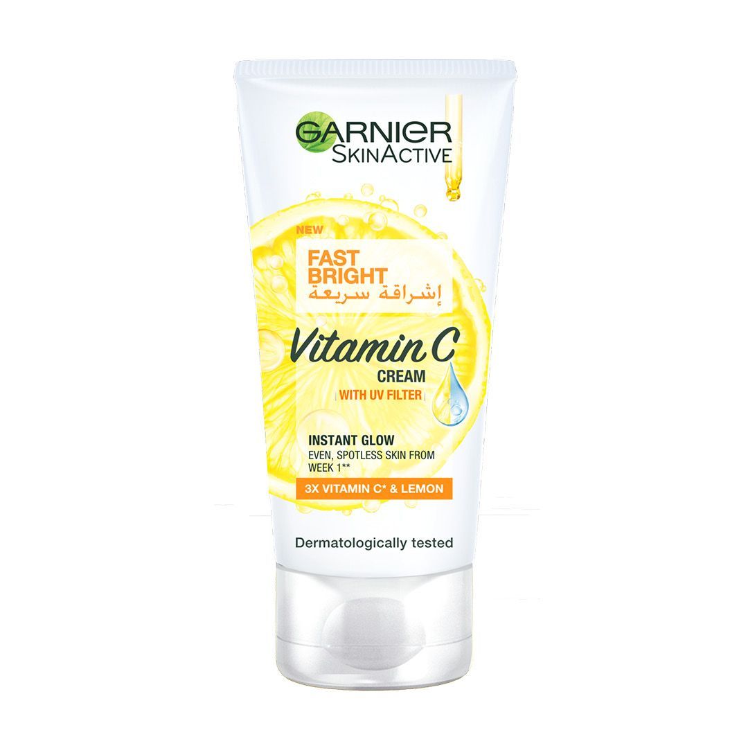 Garnier Skinactive Fast Bright Day Cream With 3X Vitamin C And Lemon, 50ml - 6