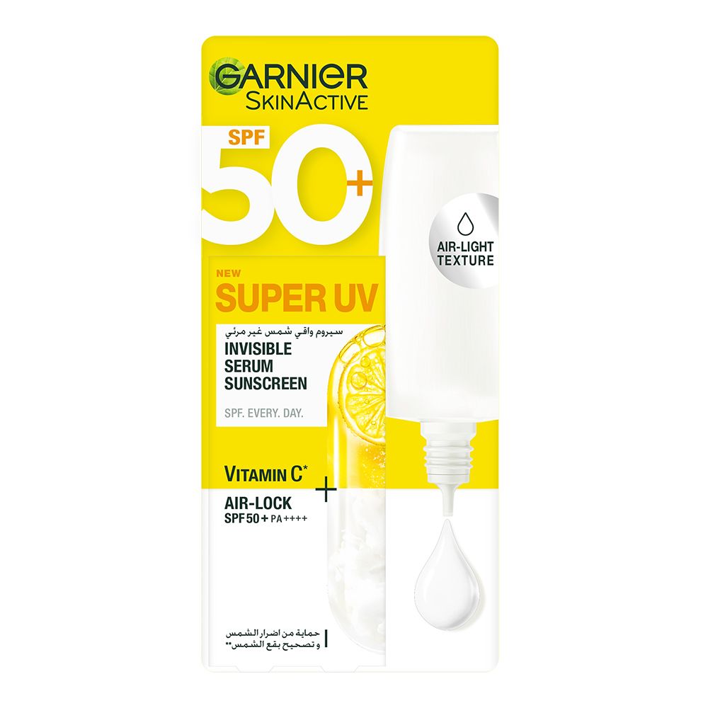 Garnier Skin Active Super UV Invisible Spf 50 Sunscreen Serum , 30ml
