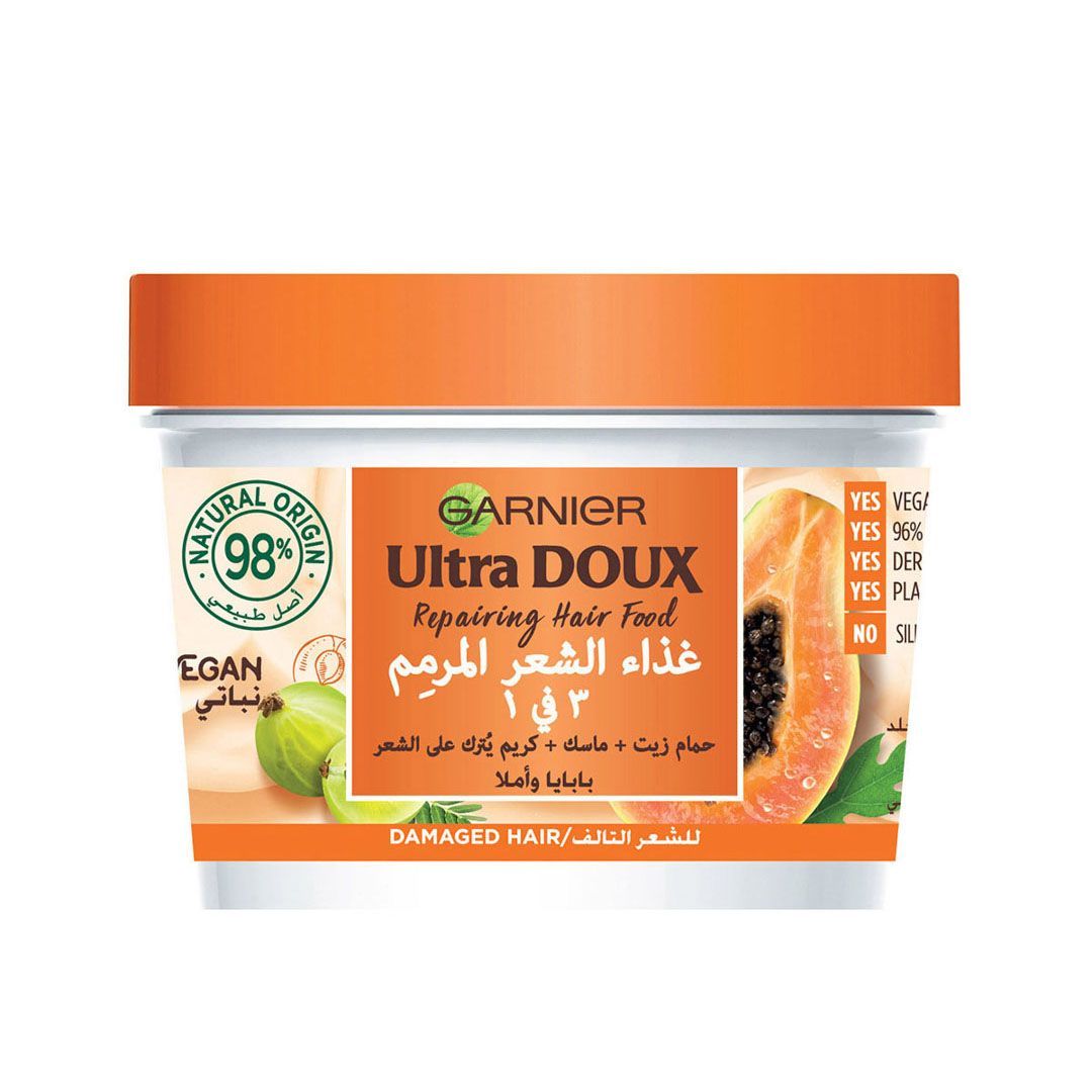Garnier Ulta Doux Hair Food Mask Papaya, 390ml