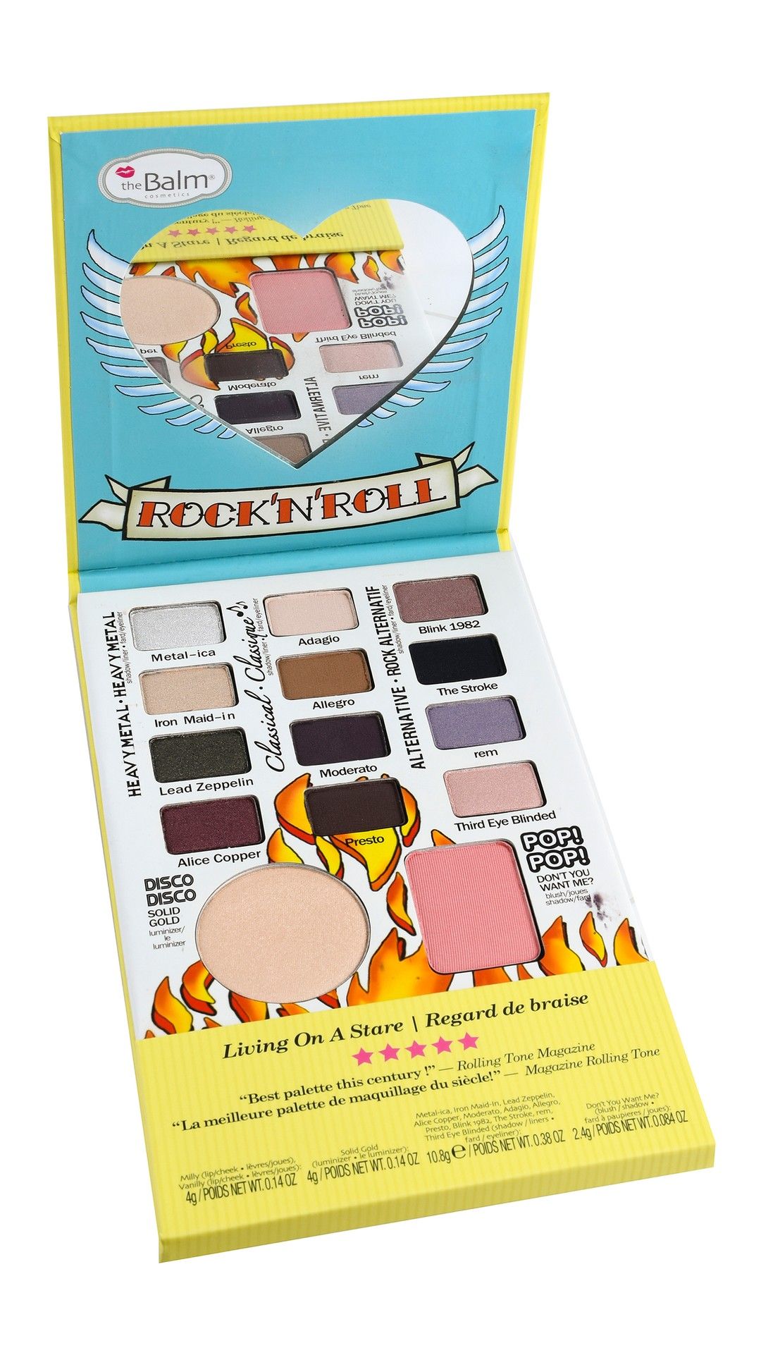 The Balm Rock N Roll Face Palette, 1 Piece