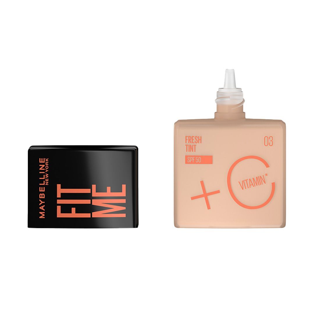 Maybelline New York, Fit Me Fresh Tint SPF 50 with Brightening Vitamin C, 03 - 7