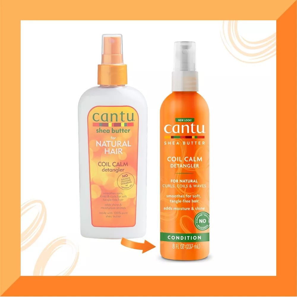 Cantu Shea Butter Coil Calm Detangler, 237ml - 1