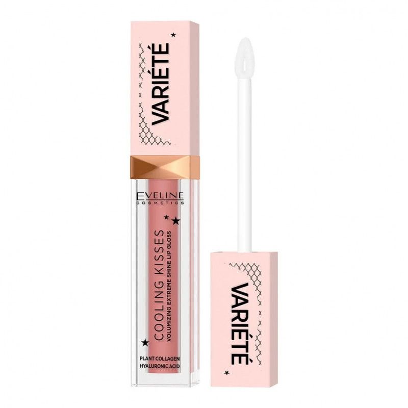 Eveline Variete Cooling Kisses Lip Gloss - 03 Star Glow, 6.8ml