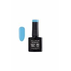 Elixir Semi Gel Color Coat Nail Polish - 851 Bondi Blue, 8ml