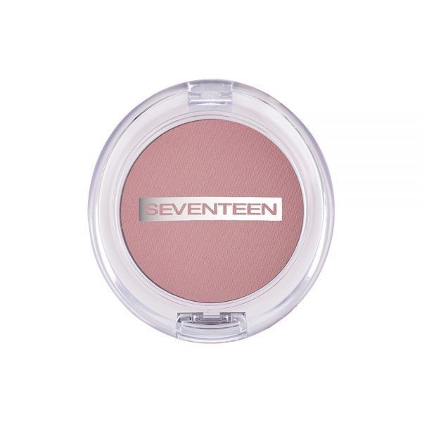 Seventeen Natural Matte Silky Blusher - 2 Hazelnut, 5g