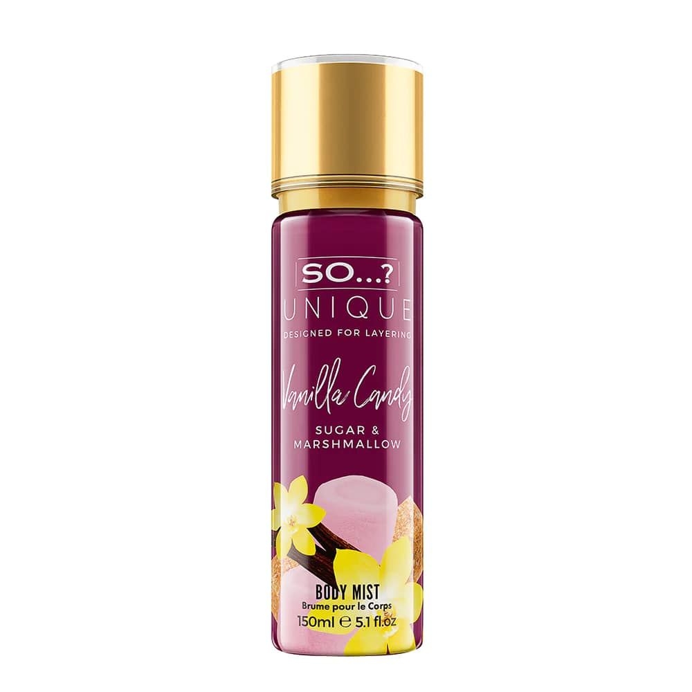 So Unique Vanilla Candy Body Mist, 150ml
