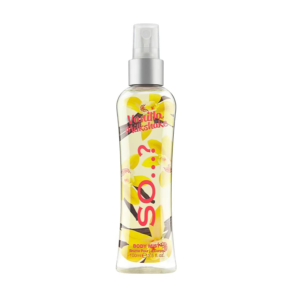 So Vanilla Milkshake Body Mist, 100ml