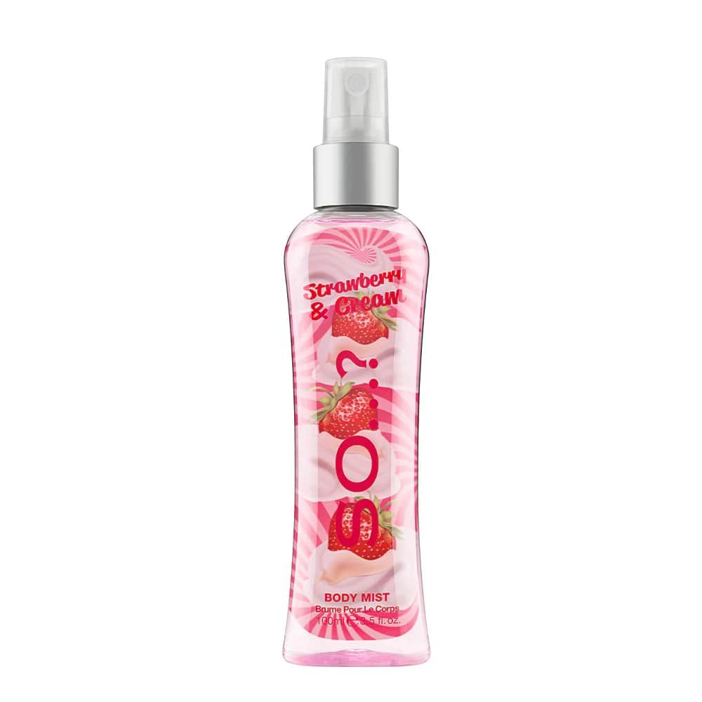 So Strawberries & Cream Body Mist, 100ml