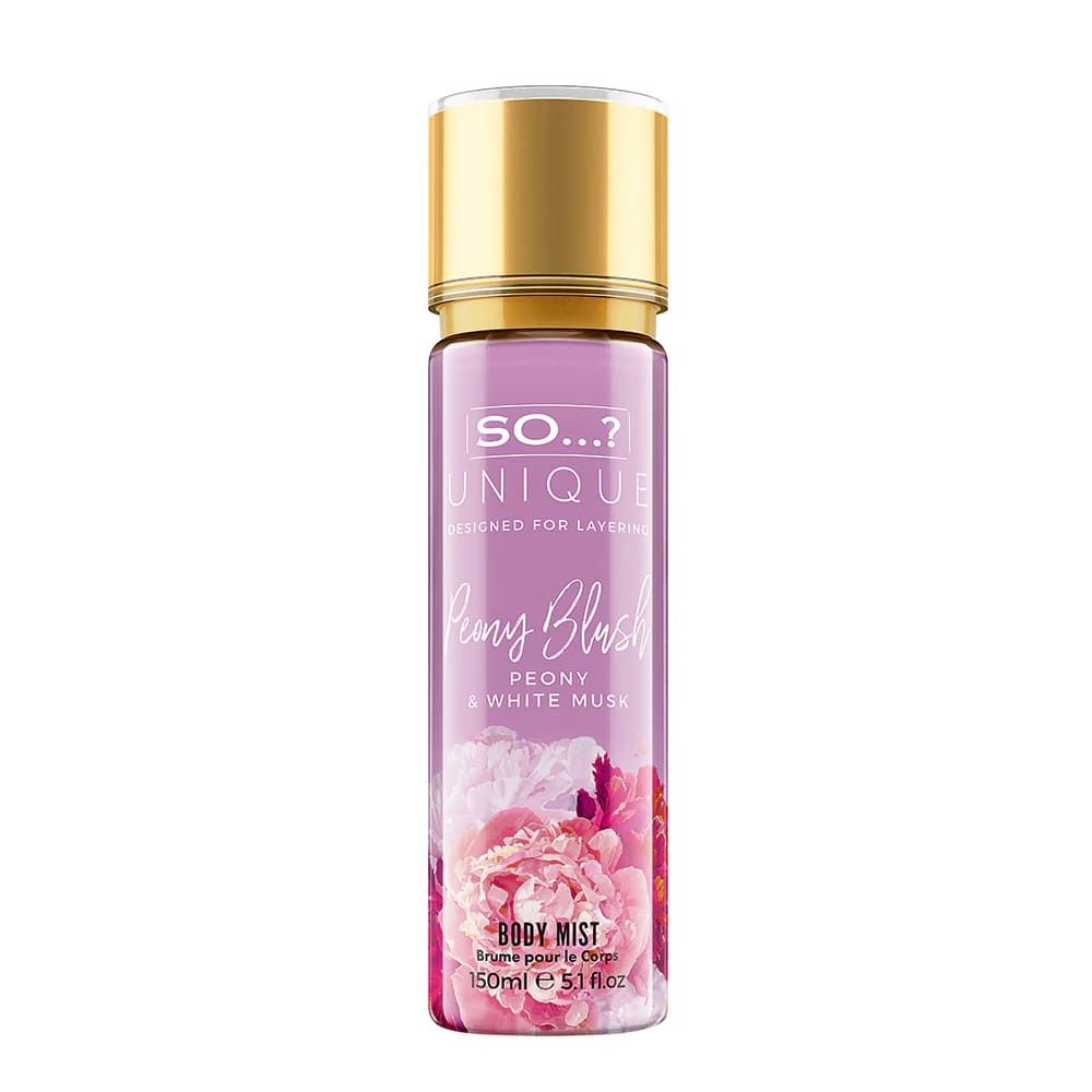 So Unique Peony Blush Body Mist, 150ml