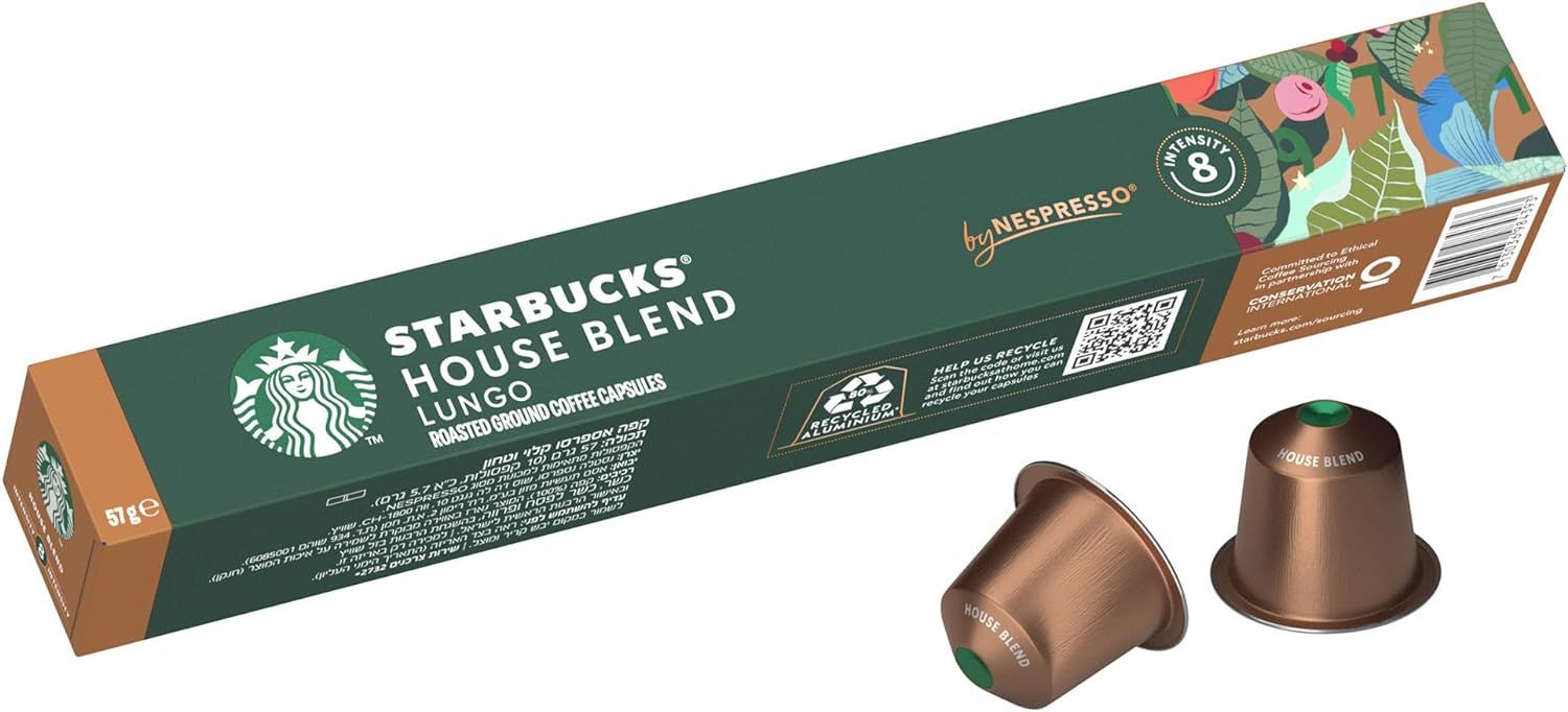 Buy Starbucks Coffee Houseblend, 57g X 10 Capsules Online in