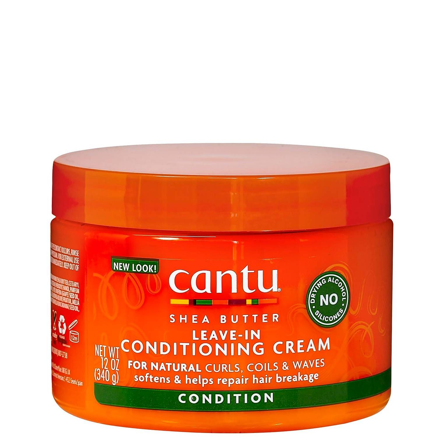 Cantu Shea Butter For Natural Hair Leave-In Conditioning Cream, 340g - 4