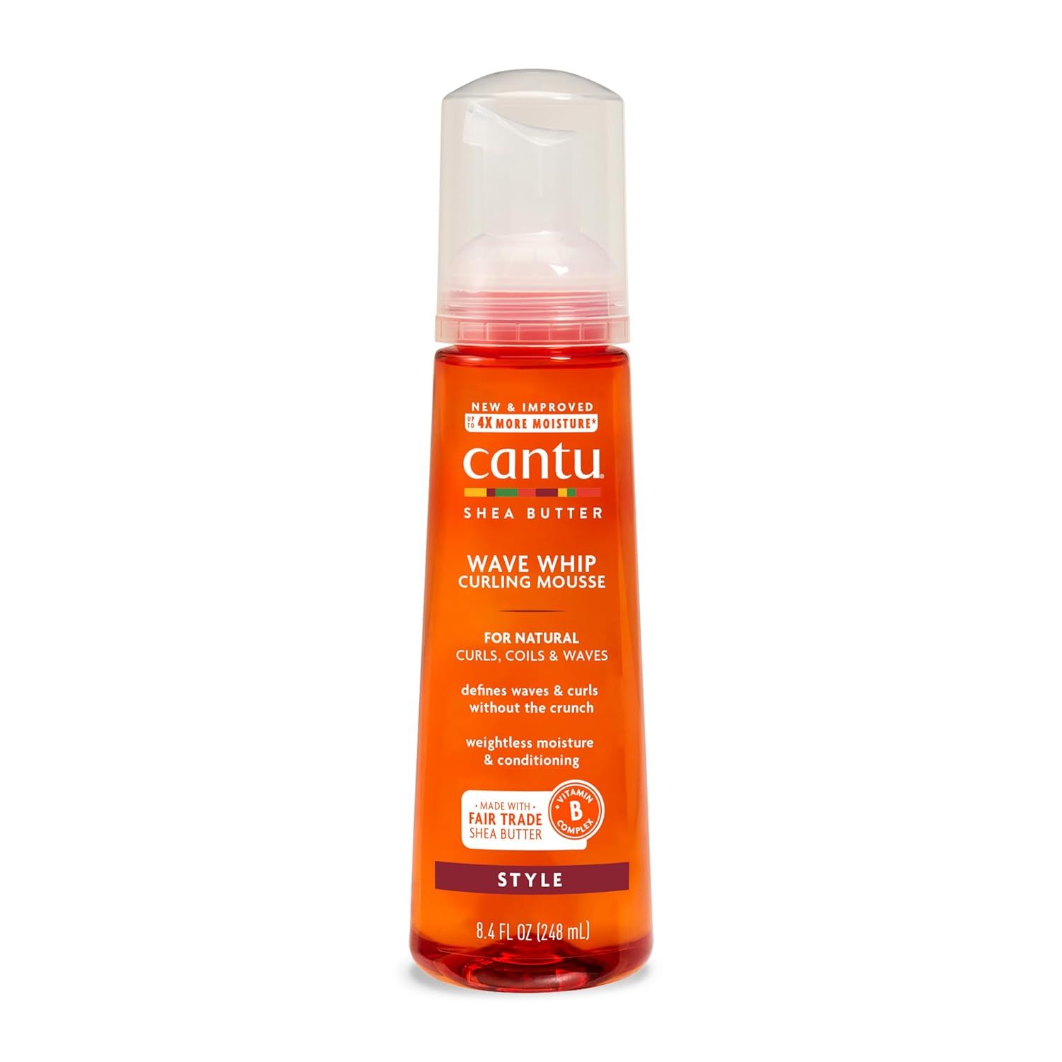 Cantu Shea Butter Wave Whip Curling Mousse 248, ml - 3