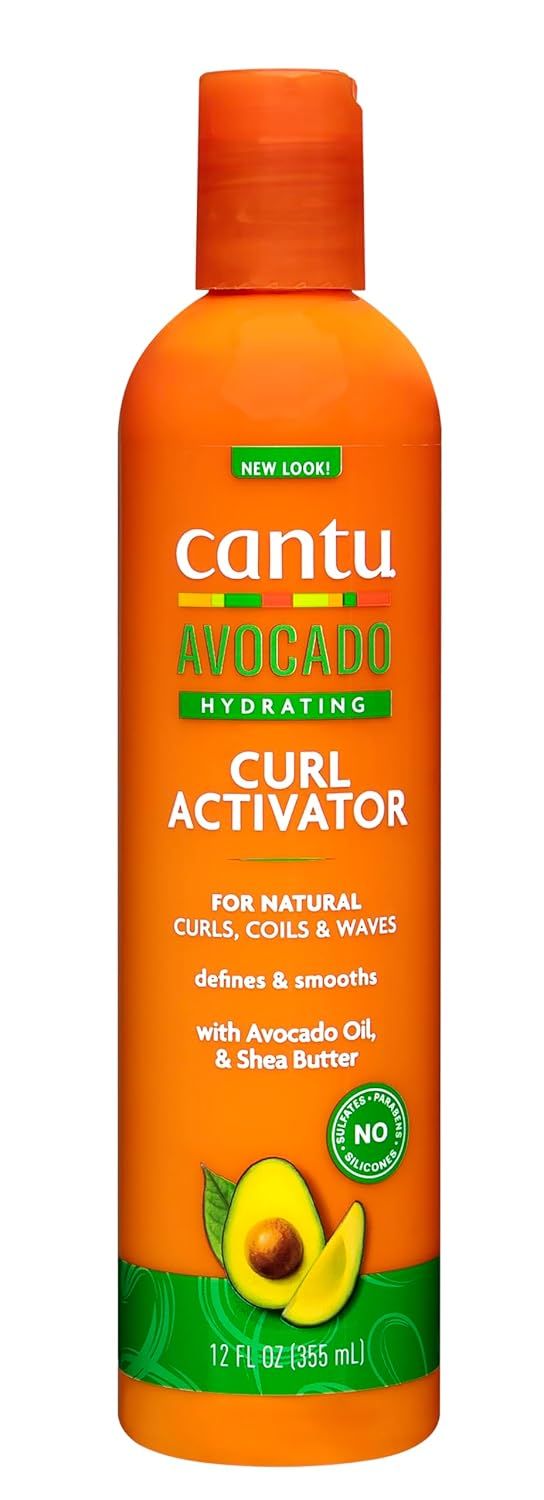 Cantu Avocado Hydrating Curl Activator Silicone Free 355ML - 11