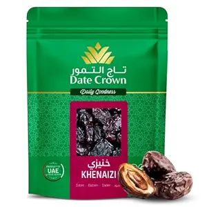 Buy Date Crown Khenaizi Dates, 2x500g + 1 Free Online in UAE