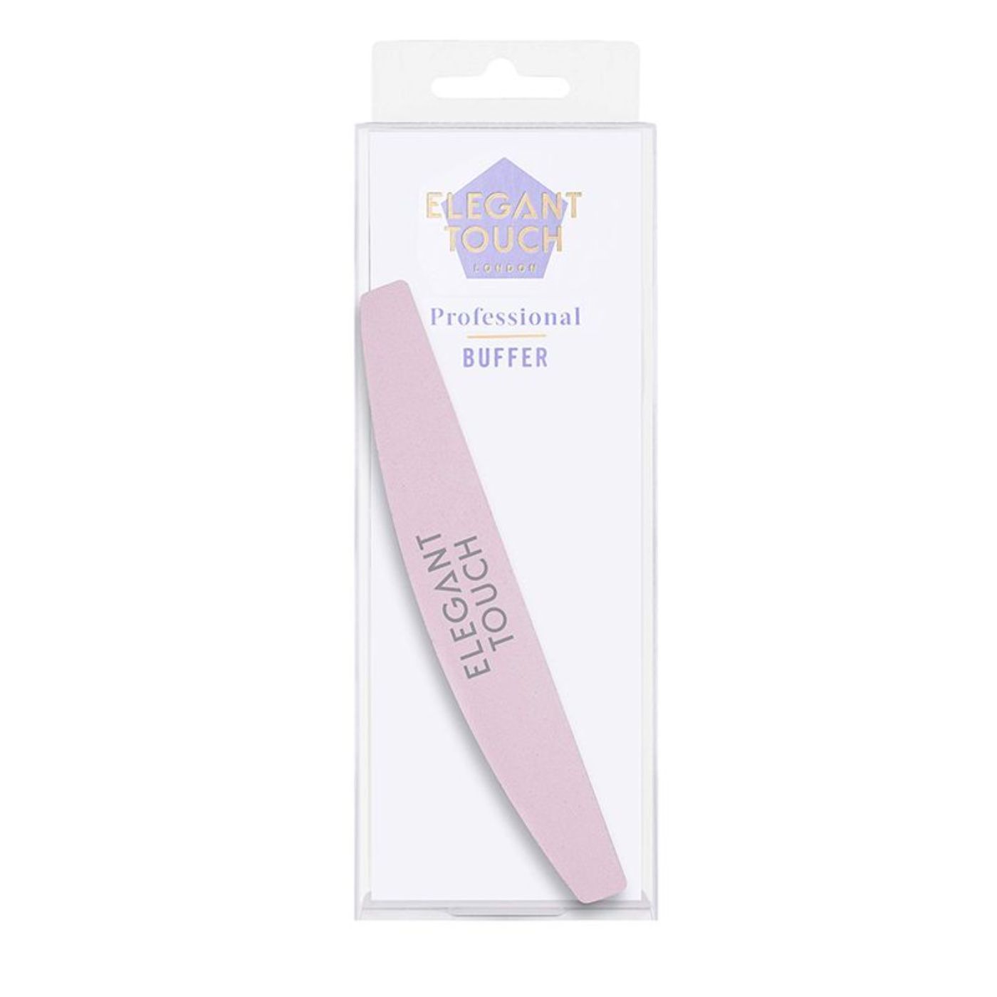 Elegant Touch Professional Pink Buffer, 1 Piece