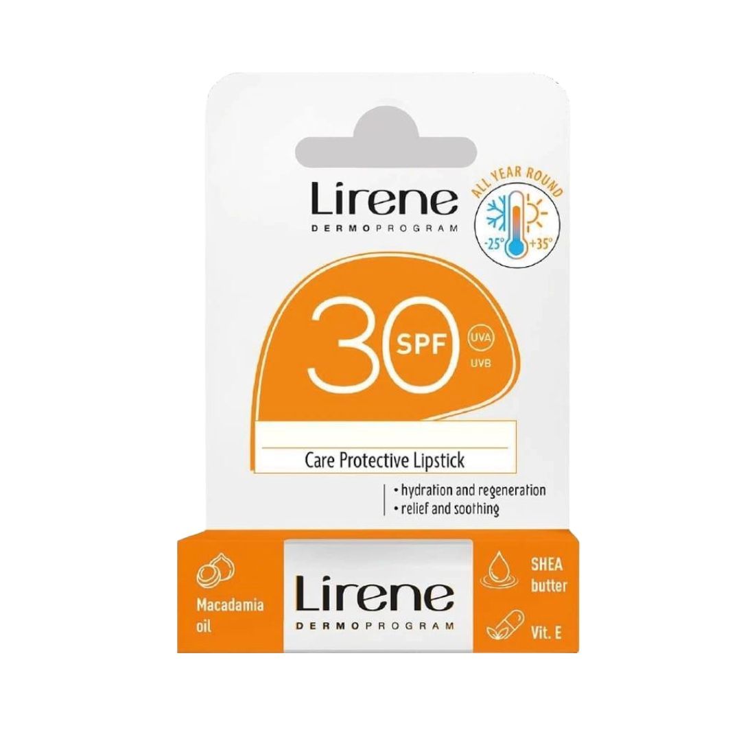 Lirene Moisturizing & Nourishing Lip Care Spf 30, 4.6g