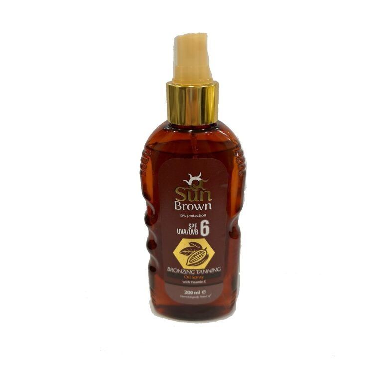 Sun Brown Bronzing Tanning Sun Oil Spf6 200Ml