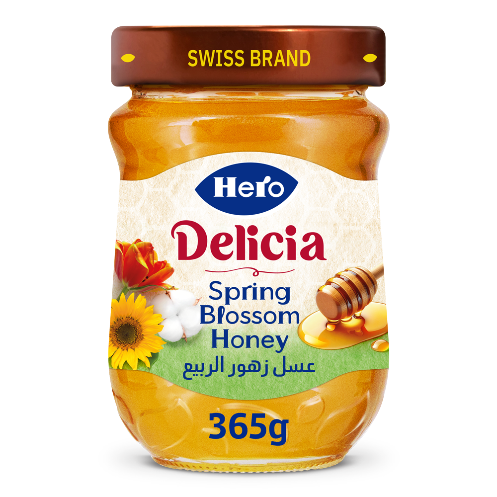 عسل هيرو ديليسيا أزهار الربيع، 365 غ