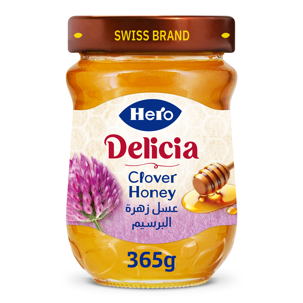 عسل هيرو ديليسيا البرسيم، 365 جرام