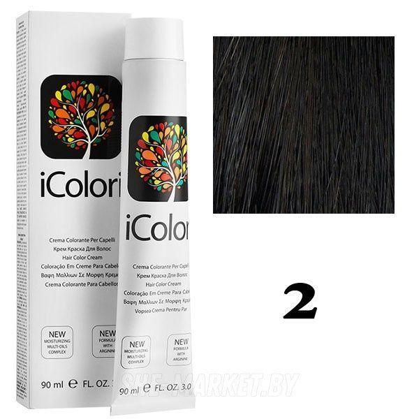 Kaypro Icolori Color Cream Nuance 2 Rich Dark Brown 100 ml