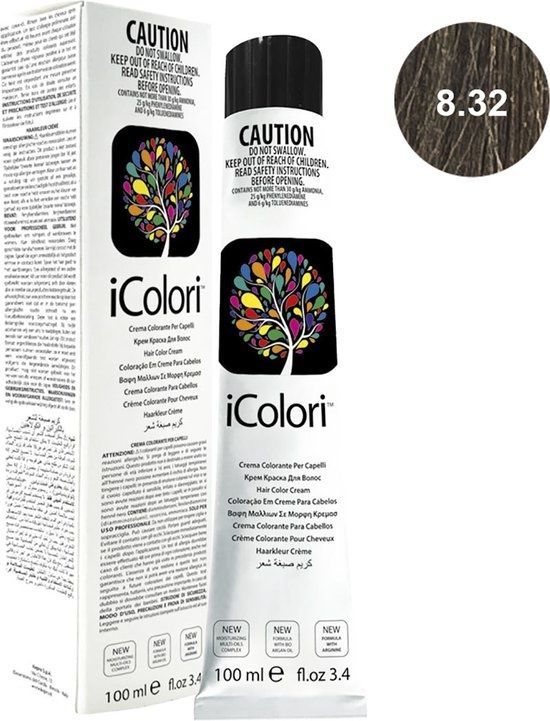 Kaypro Icolori Color Light Blonde Beige Nuance 8.32 100 ml