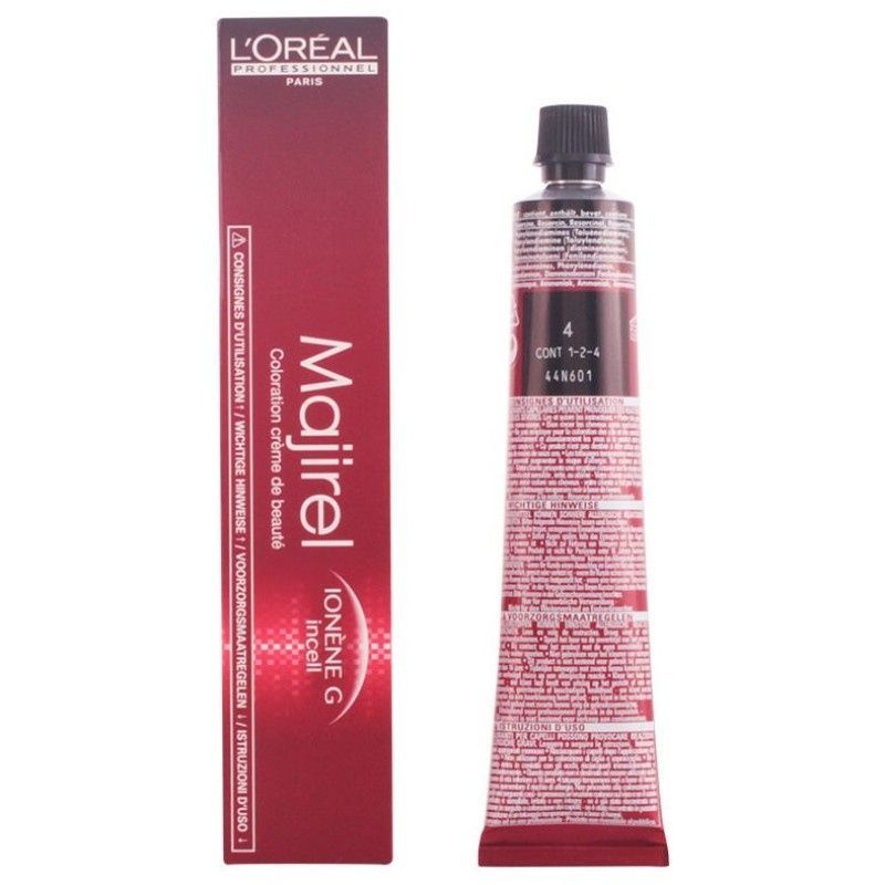 L'oreal Majirel Hair Color - 4 Brown, 50ml