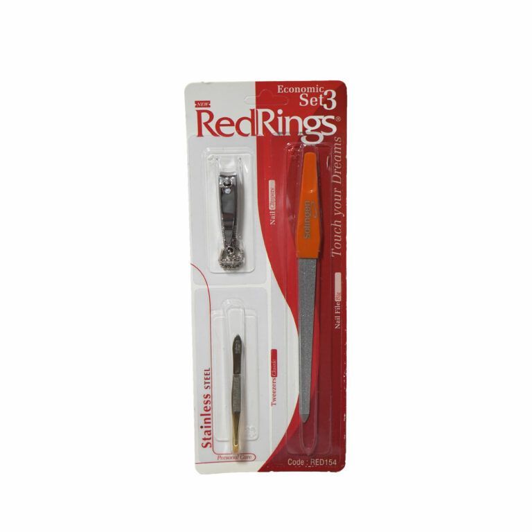 Red Rrings Manicure Set Size 4, 3 Pieces