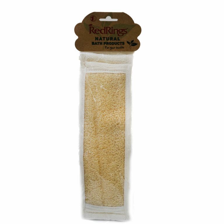 Red Rings Hand Loofah Back