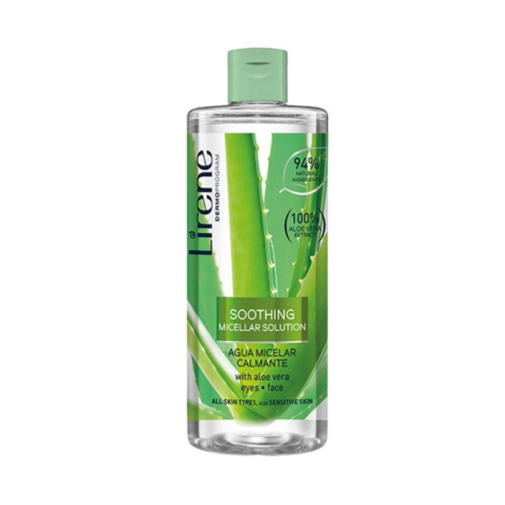Lirene Soothing Micellar Water with Aloe Vera, 400ml