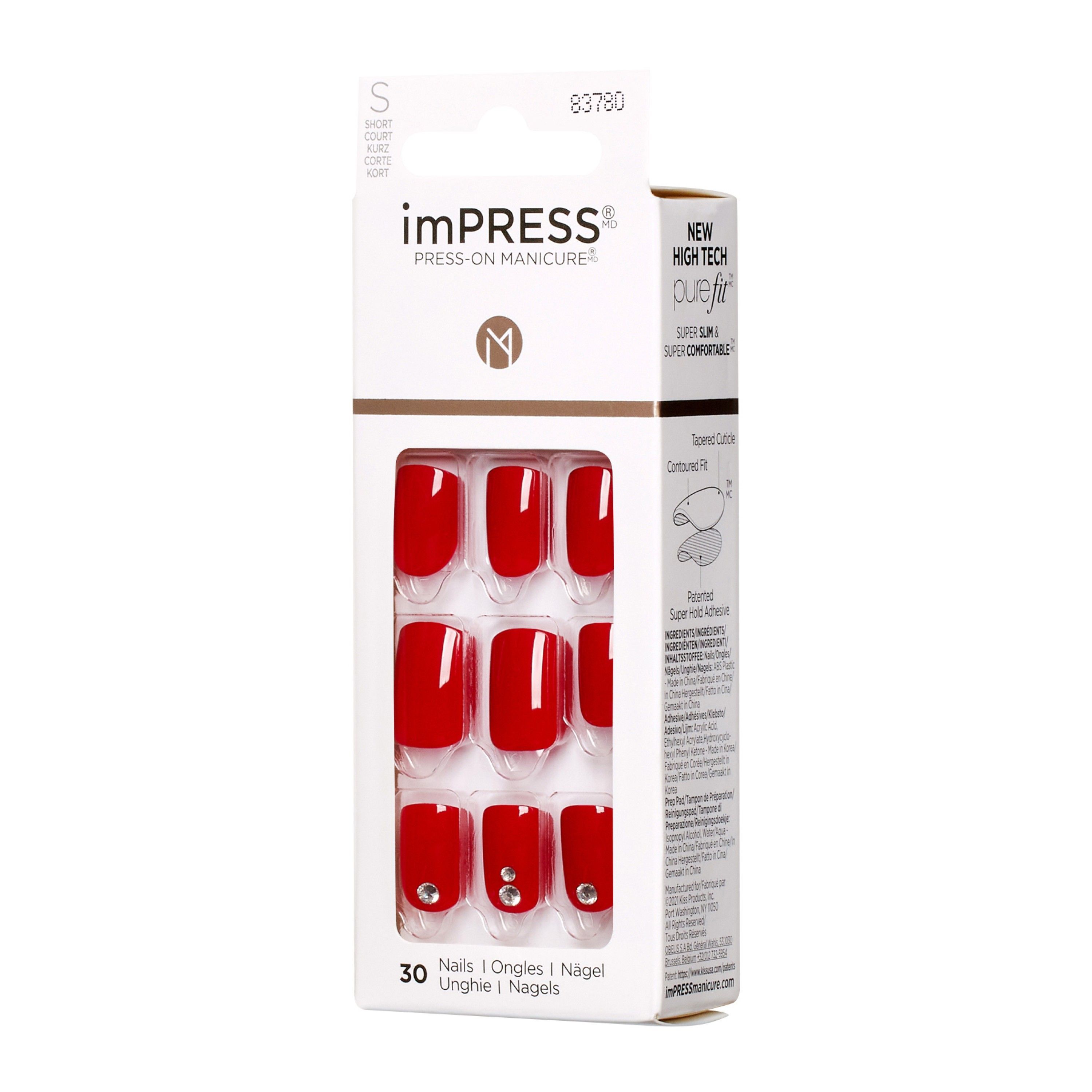 Kiss Impress Kill Heels Artificial Nails (19C) view 3