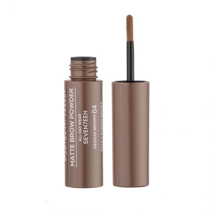 Seventeen Matte Brow Powder-04 Medium Brown - 3