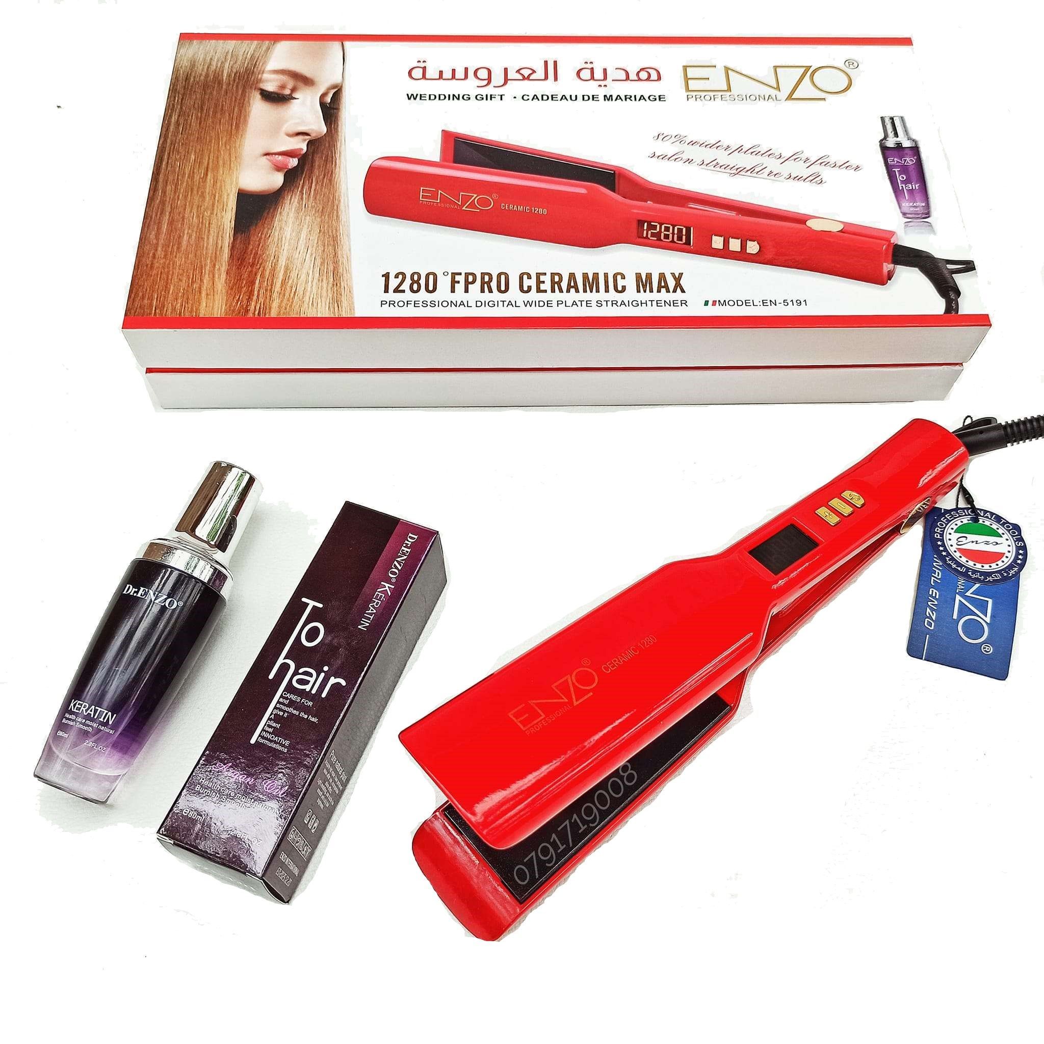 Enzo Hair Straightner 5191