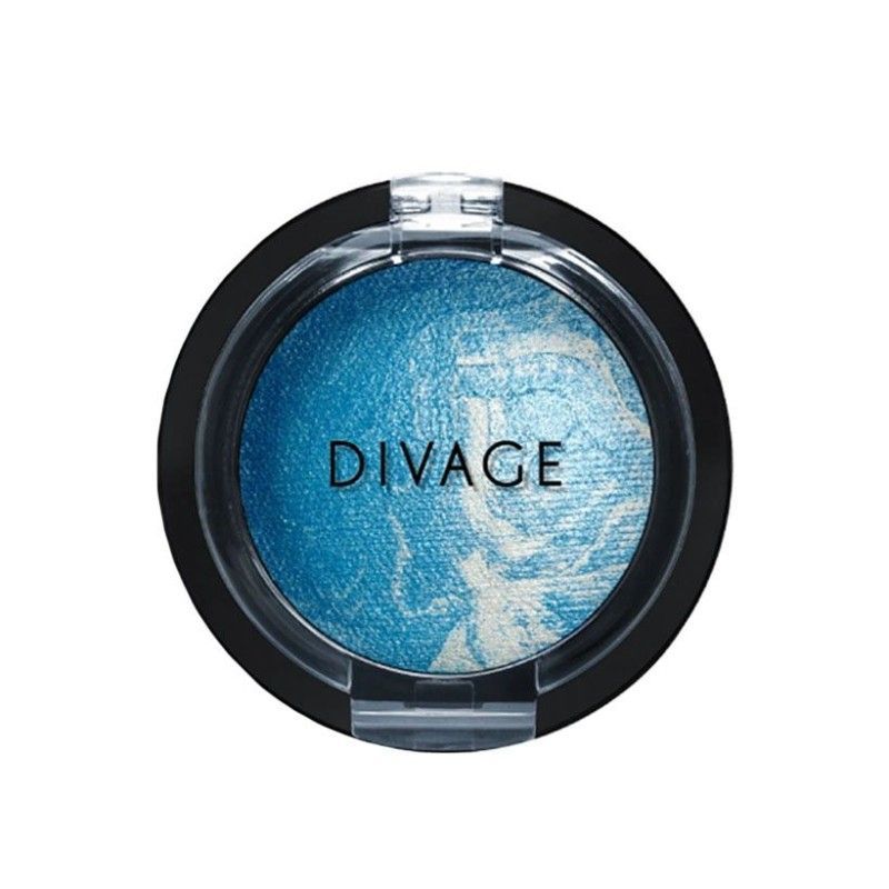 Divage Color Sphere Baked Eyeshadow No - 16 - Satin Light Blue