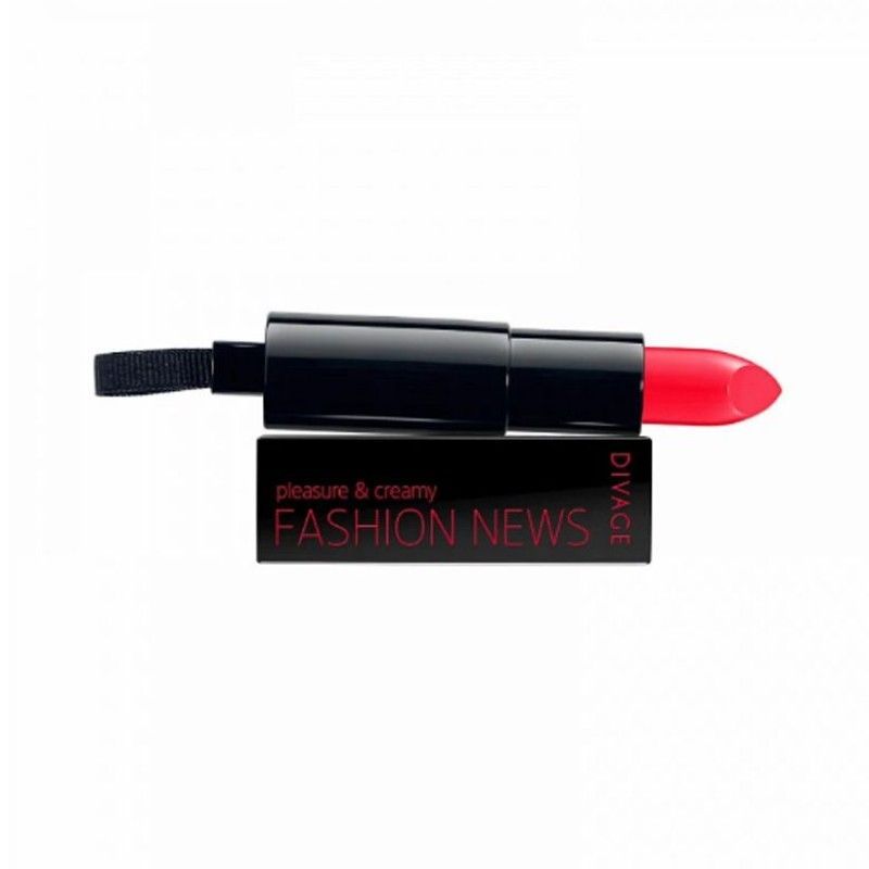 Divage Fashion News Classic Lipstick No - 03 - Pure Coral