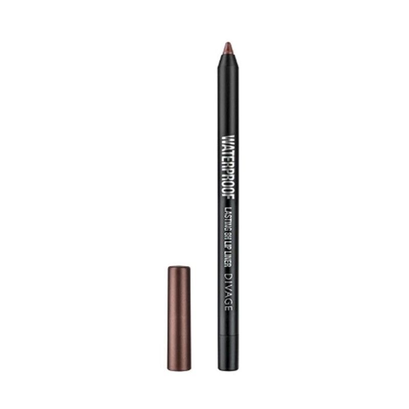 Divage Waterproof Lasting 8H Lip Liner No. 10 Wild Brown
