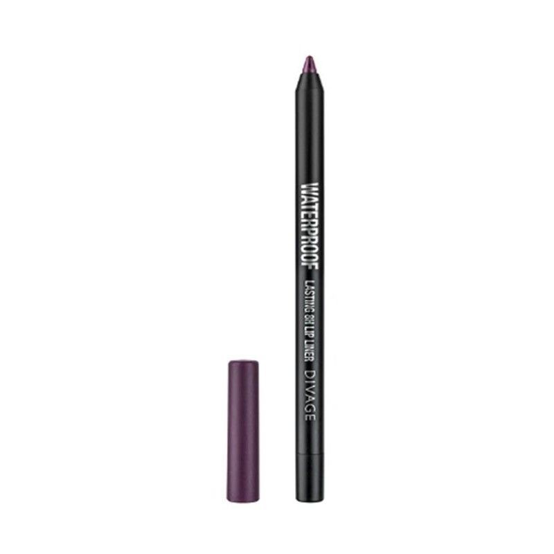 Divage Waterproof Lasting 8H Lip Liner No - 09 - Plum Purple