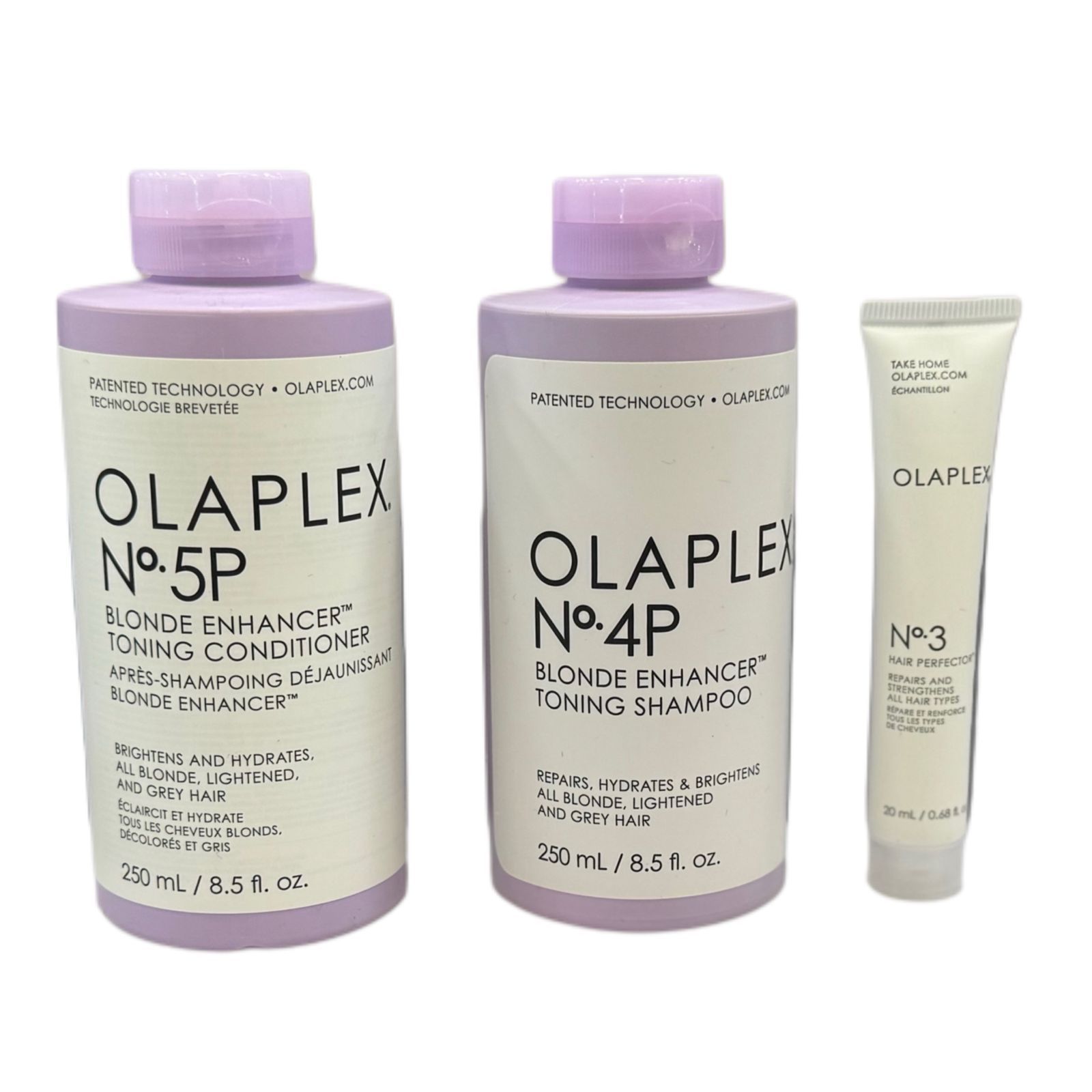 Olaplex Blonde & Grey Brass Cleansing Kit
