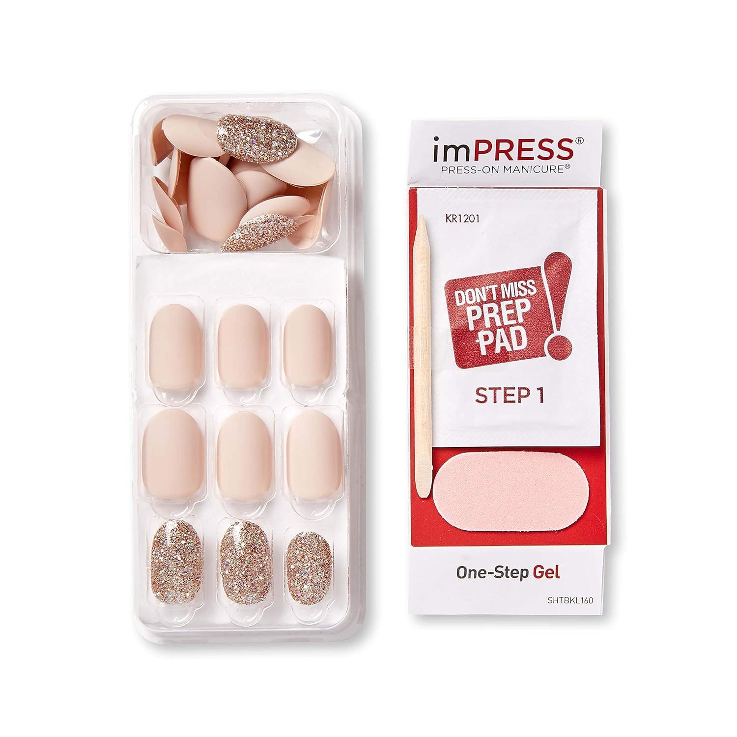 Kiss Impress False Nails - Evanesce, 30 Nails view 4