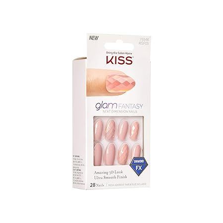 Kiss Glam Fantasy 3D Kgf09C, 28 Nails view 2