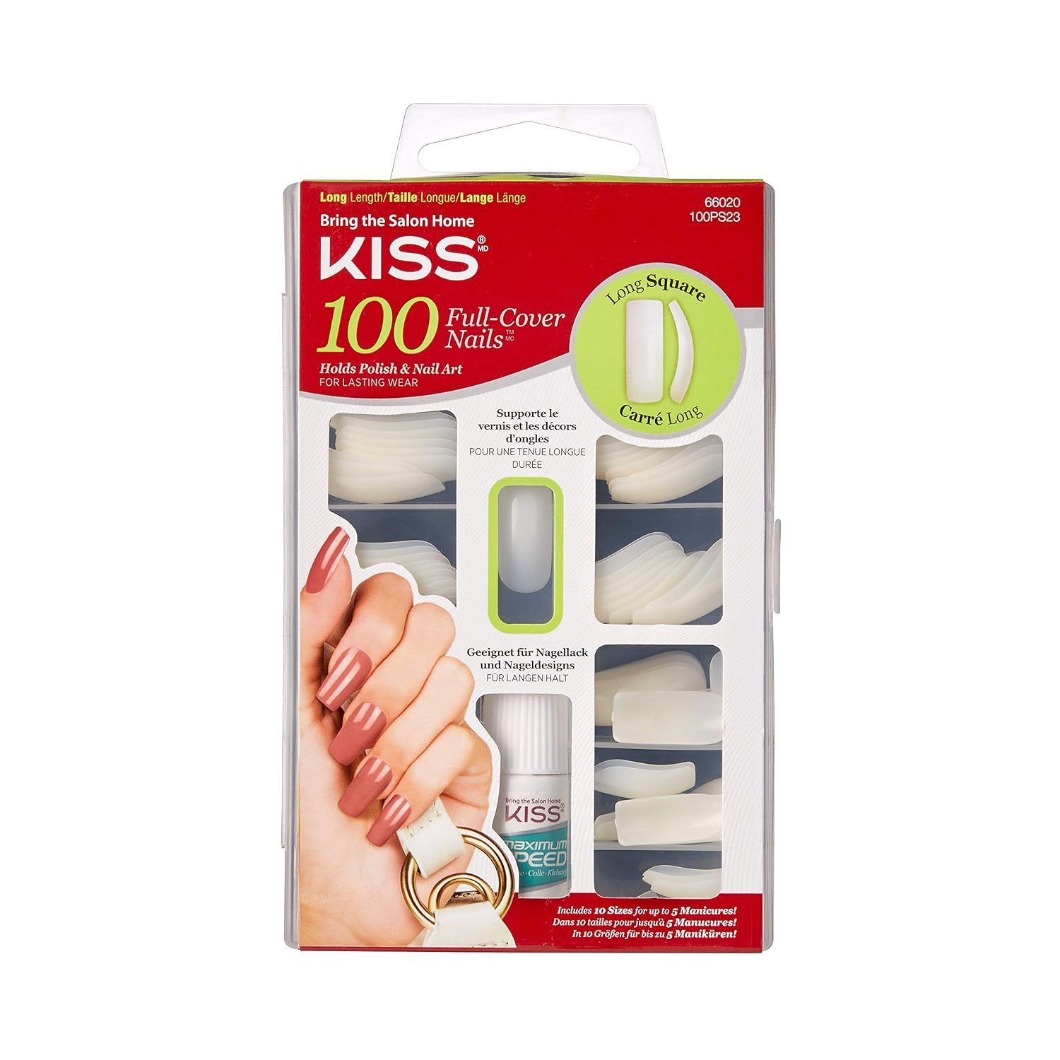 Kiss Full Cover Active Oval Kit view 4