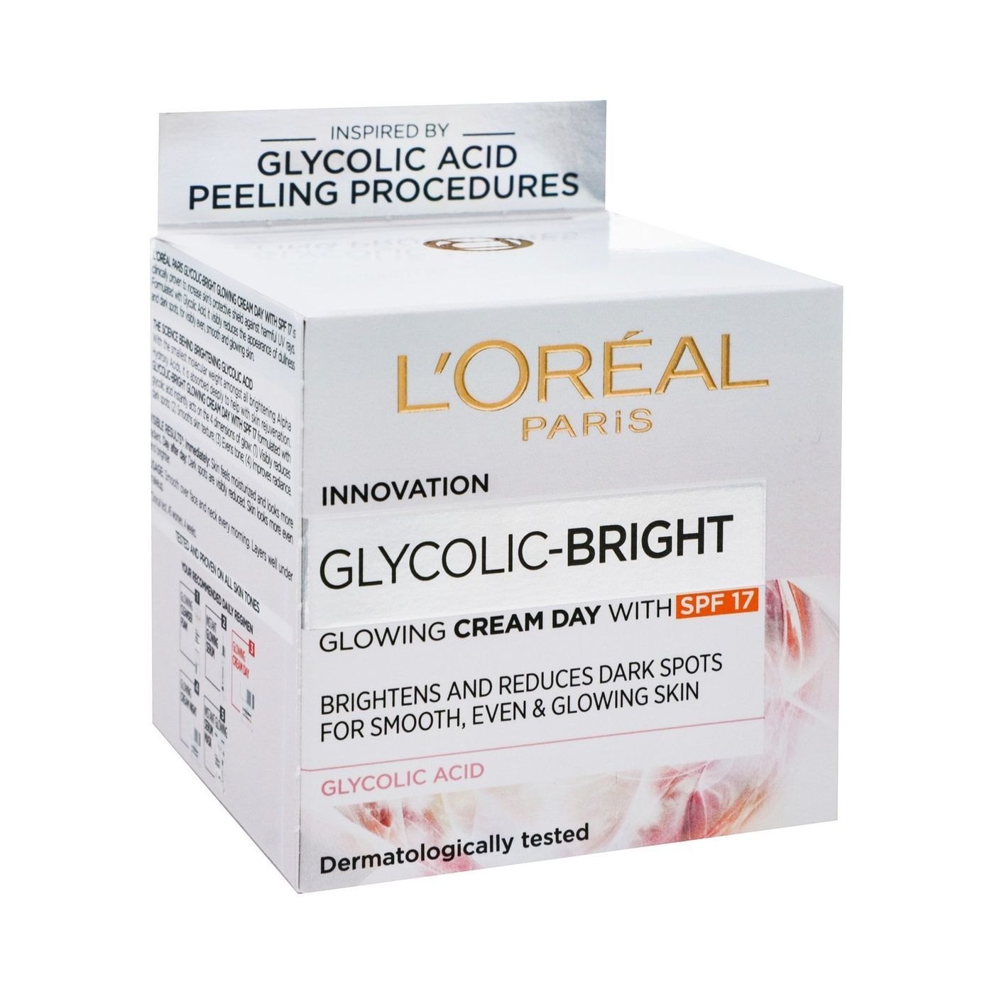 L'Oreal Paris Glycolic Bright Glowing Day Cream SPF 17, 50ml