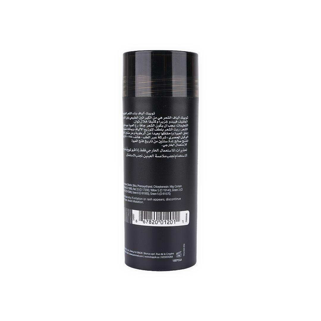 Toppik Hair Building Fibers Black 27.5 Gm - 12