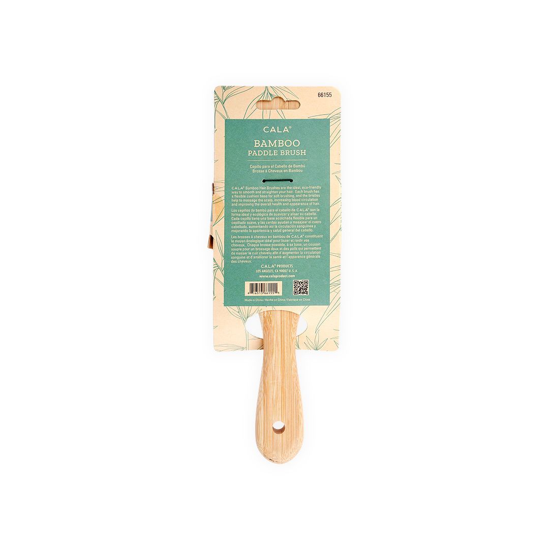 Cala Bamboo Paddle Hair Brush Large - 5
